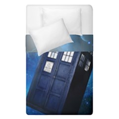 Tardis Doctor Who Space Blue Duvet Cover Double Side (single Size)