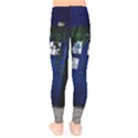 Stuck Tardis Beach Doctor Who Police Box Sci-fi Kids  Classic Winter Leggings View2