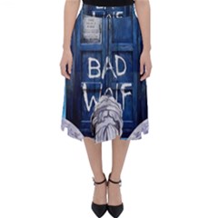 Doctor Who Adventure Bad Wolf Tardis Classic Midi Skirt