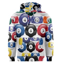 Racked Billiard Pool Balls Men s Core Hoodie by Ket1n9