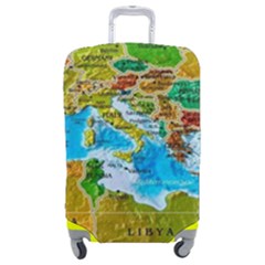 World Map Luggage Cover (medium) by Ket1n9