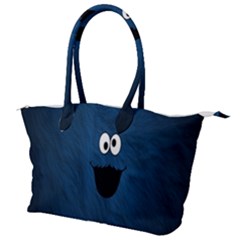 Funny Face Canvas Shoulder Bag by Ket1n9