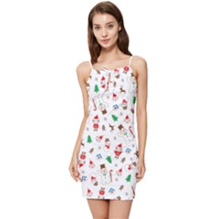 Christmas Summer Tie Front Dress by saad11