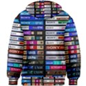 Vintage Cassette Music Old Record Retro Tape Kids  Zipper Hoodie Without Drawstring View2