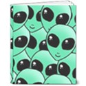 Art Alien Pattern 8  x 10  Softcover Notebook View1