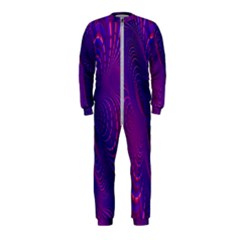 Abstract Fantastic Fractal Gradient Onepiece Jumpsuit (kids)