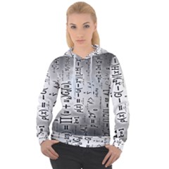 Science Formulas Women s Overhead Hoodie