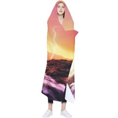 California Sea Ocean Pacific Wearable Blanket