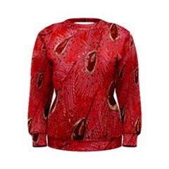 Red Peacock Floral Embroidered Long Qipao Traditional Chinese Cheongsam Mandarin Women s Sweatshirt by Ket1n9