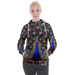 Peacock Women s Hooded Pullover by Ket1n9