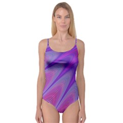 Purple Star Sun Sunshine Fractal Camisole Leotard  by Ket1n9