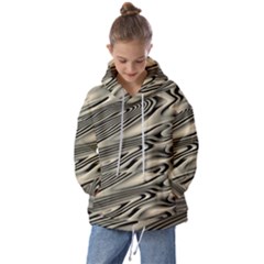 Alien Planet Surface Kids  Oversized Hoodie by Ket1n9