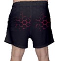 Abstract Pattern Honeycomb Men s Shorts View2