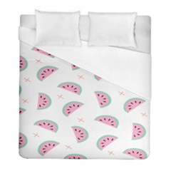 Fresh Watermelon Slices Texture Duvet Cover (full/ Double Size) by Ket1n9