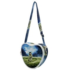 Astronaut Heart Shoulder Bag by Ket1n9