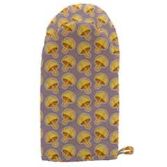 Yellow Mushroom Pattern Microwave Oven Glove by Ket1n9