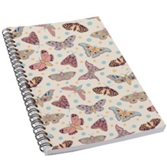 Pattern With Butterflies Moths 5 5  X 8 5  Notebook by Ket1n9