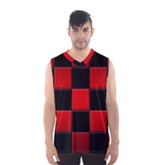 Black And Red Backgrounds- Men s Basketball Tank Top by Hannah976