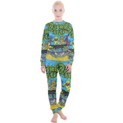 Dancing Bears Grateful Dead Women s Lounge Set by Cendanart