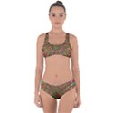 Emoji Hearts Valentine Universe Criss Cross Bikini Set View1