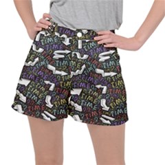 Footprints Path Mystery Unknown Women s Ripstop Shorts