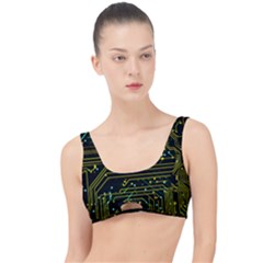 Circuits Circuit Board Yelow The Little Details Bikini Top