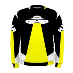 Ufo Flying Saucer Extraterrestrial Men s Sweatshirt by Cendanart