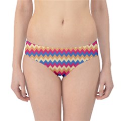 Zigzag Pattern Seamless Zig Zag Background Color Hipster Bikini Bottoms by Ket1n9