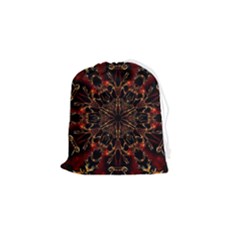 Kaleidoscope Multicoloured Drawstring Pouch (small)