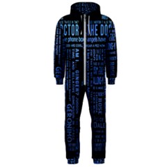 Doctor Who Tardis Hooded Jumpsuit (men)