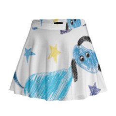 It s A Boy Mini Flare Skirt by morgunovaart