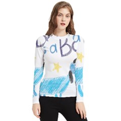 It s A Boy Women s Long Sleeve Rash Guard by morgunovaart