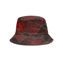 Mosaic Glass Glass Mosaic Colorful Bucket Hat (kids) by Cendanart