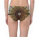 Barcelona Glass Window Stained Glass Mid-Waist Bikini Bottoms View2