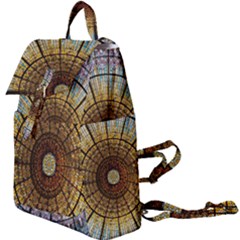 Barcelona Glass Window Stained Glass Buckle Everyday Backpack