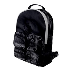 Grave Yard Dark Fantasy Trees Flap Pocket Backpack (large)