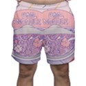 Ramen Kawaii Aesthetic Pink Men s Shorts View1