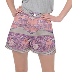 Ramen Kawaii Aesthetic Pink Women s Ripstop Shorts