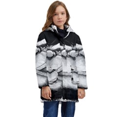 Png Huod Kids  Hooded Longline Puffer Jacket by saad11