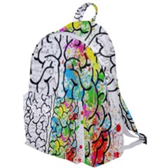 Brain Mind Psychology Idea Drawing Short Overalls The Plain Backpack by Azkajaya