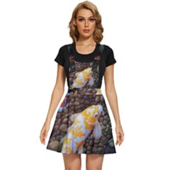 Koi Fish Clown Pool Stone Apron Dress by Cemarart