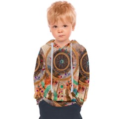 Dream Catcher Colorful Vintage Kids  Overhead Hoodie by Cemarart