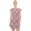 Pink Burberry, Abstract Cap Sleeve Bodycon Dress View1