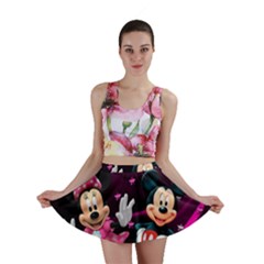 Cartoons, Disney, Mickey Mouse, Minnie Mini Skirt by nateshop