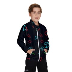 Black, Dark, Galaxy Kids  Windbreaker
