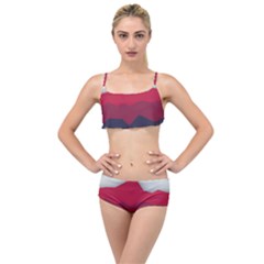 Minimalistic Colours, Minimal Colours, Pattern, Stoche Layered Top Bikini Set by nateshop