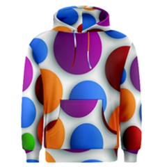 Abstract Dots Colorful Men s Core Hoodie by nateshop