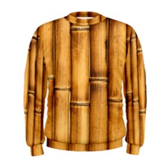 Brown Bamboo Texture  Men s Sweatshirt by nateshop