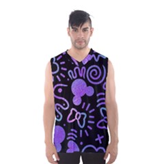 Multicolor Disney , Corazones, Mouse Men s Basketball Tank Top