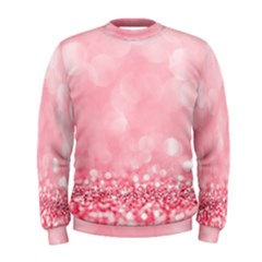 Pink Glitter Background Men s Sweatshirt by nateshop